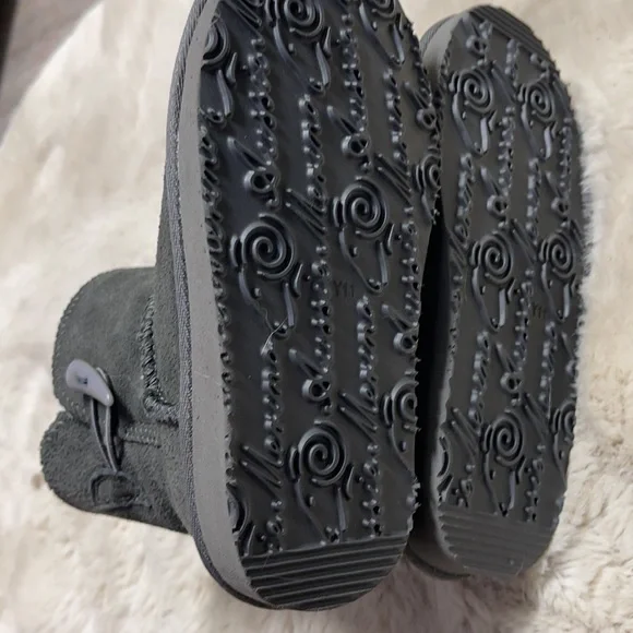 Aussie Merino Suede/Wool Kids Boots Y11 - Picture 12 of 16